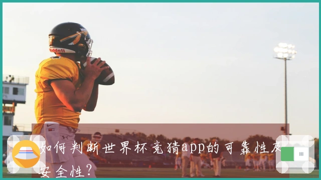 如何判断世界杯竞猜app的可靠性及安全性？