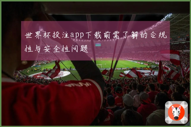 世界杯投注app下载前需了解的合规性与安全性问题