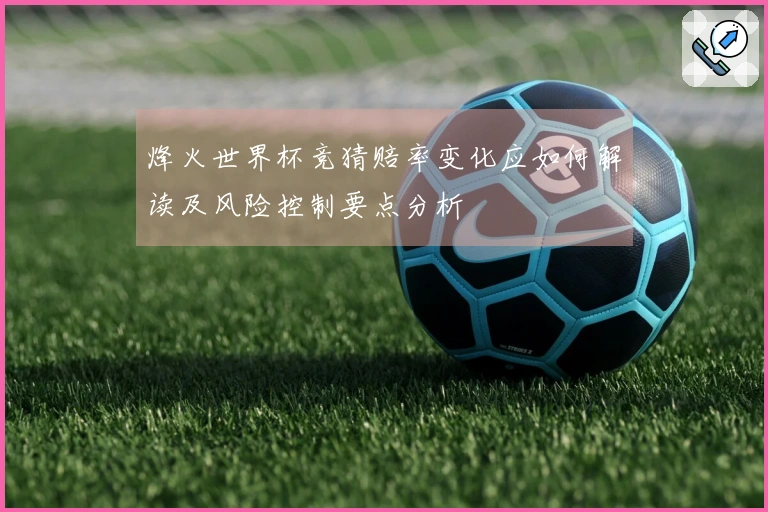 烽火世界杯竞猜赔率变化应如何解读及风险控制要点分析